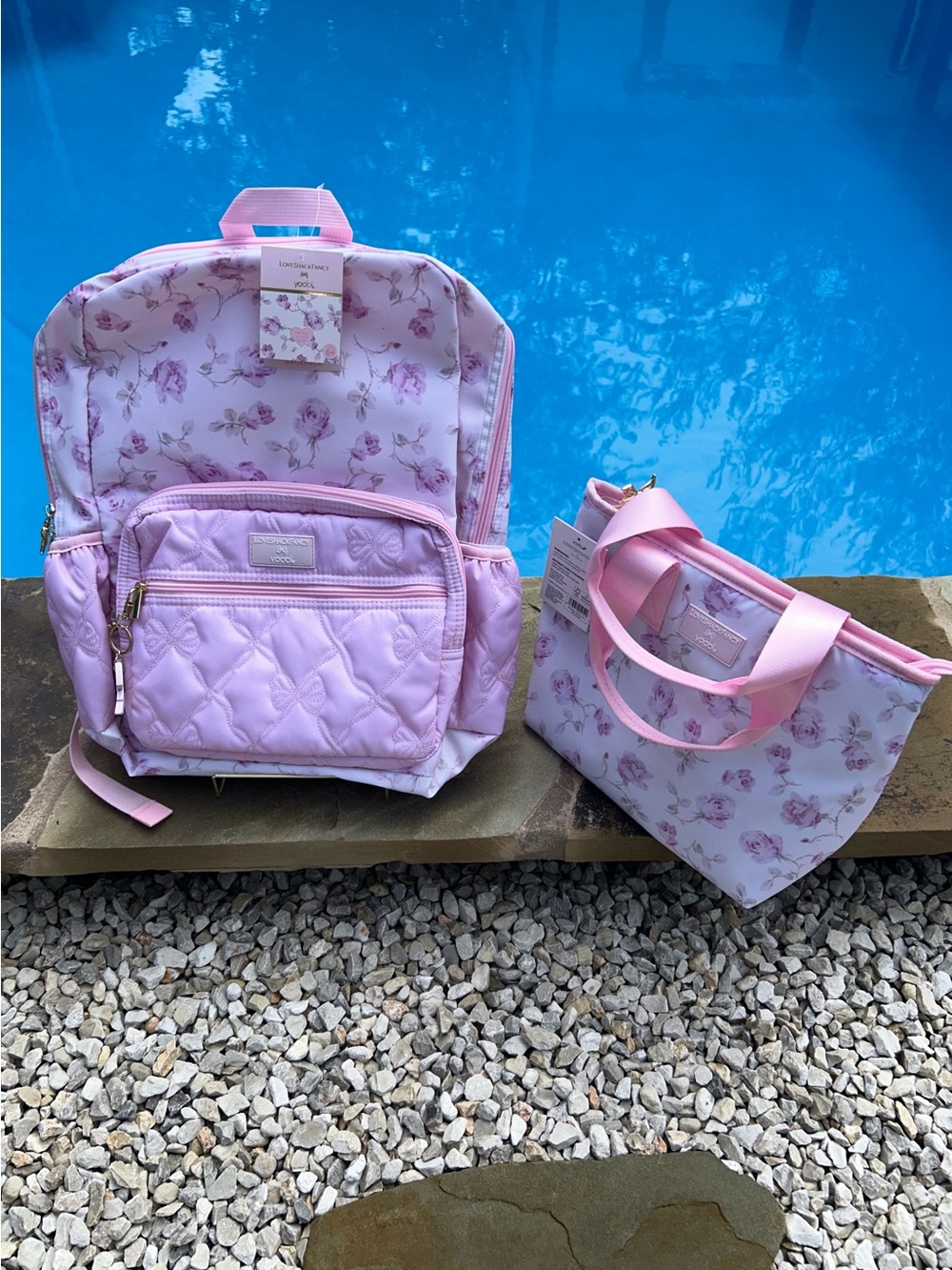 LoveShackFancy Backpack and Lunchbag - Picture 1 of 15